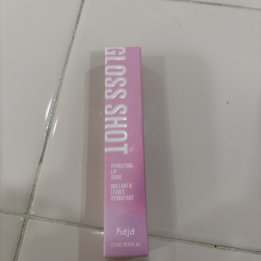 Kaja Beauty Gloss Shot Hydrating Lip Shine Shade 01 Crystal Clear